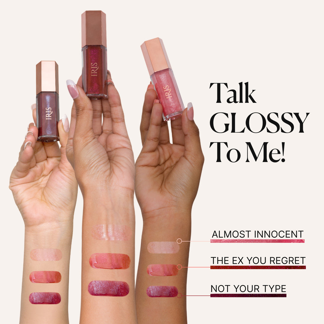 IRIS Talk Glossy To Me! Shimmer Lip Gloss- Almost Innocent
