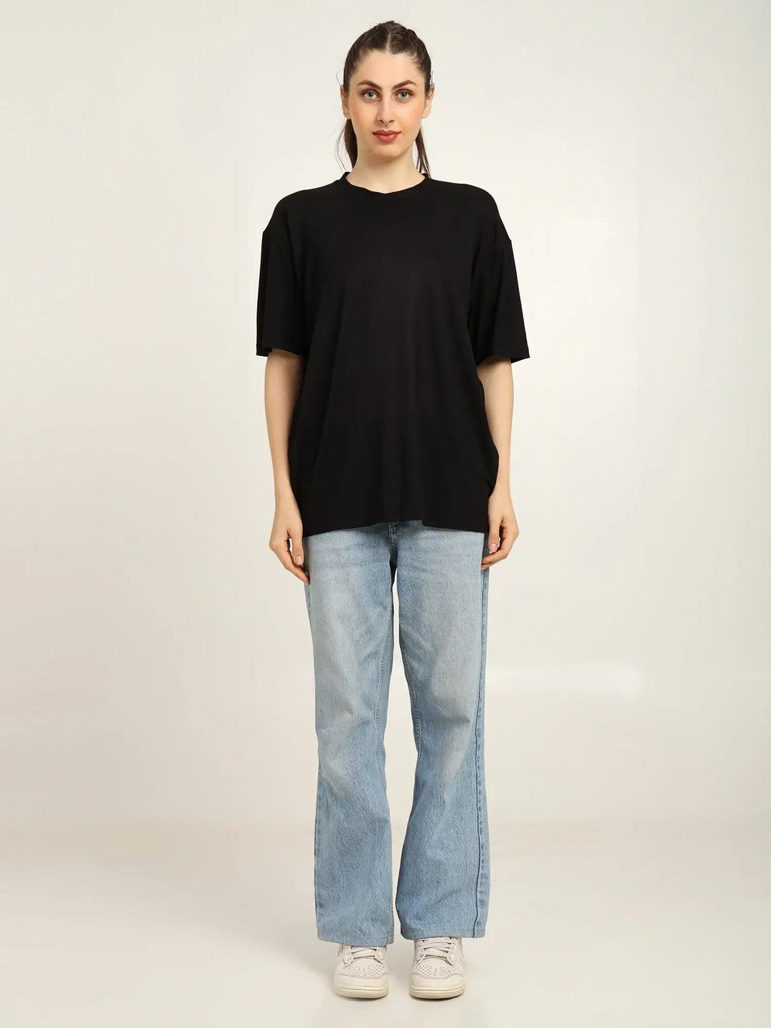Women Oversized Bamboo T-Shirt – Soft, Breathable & Sustainable