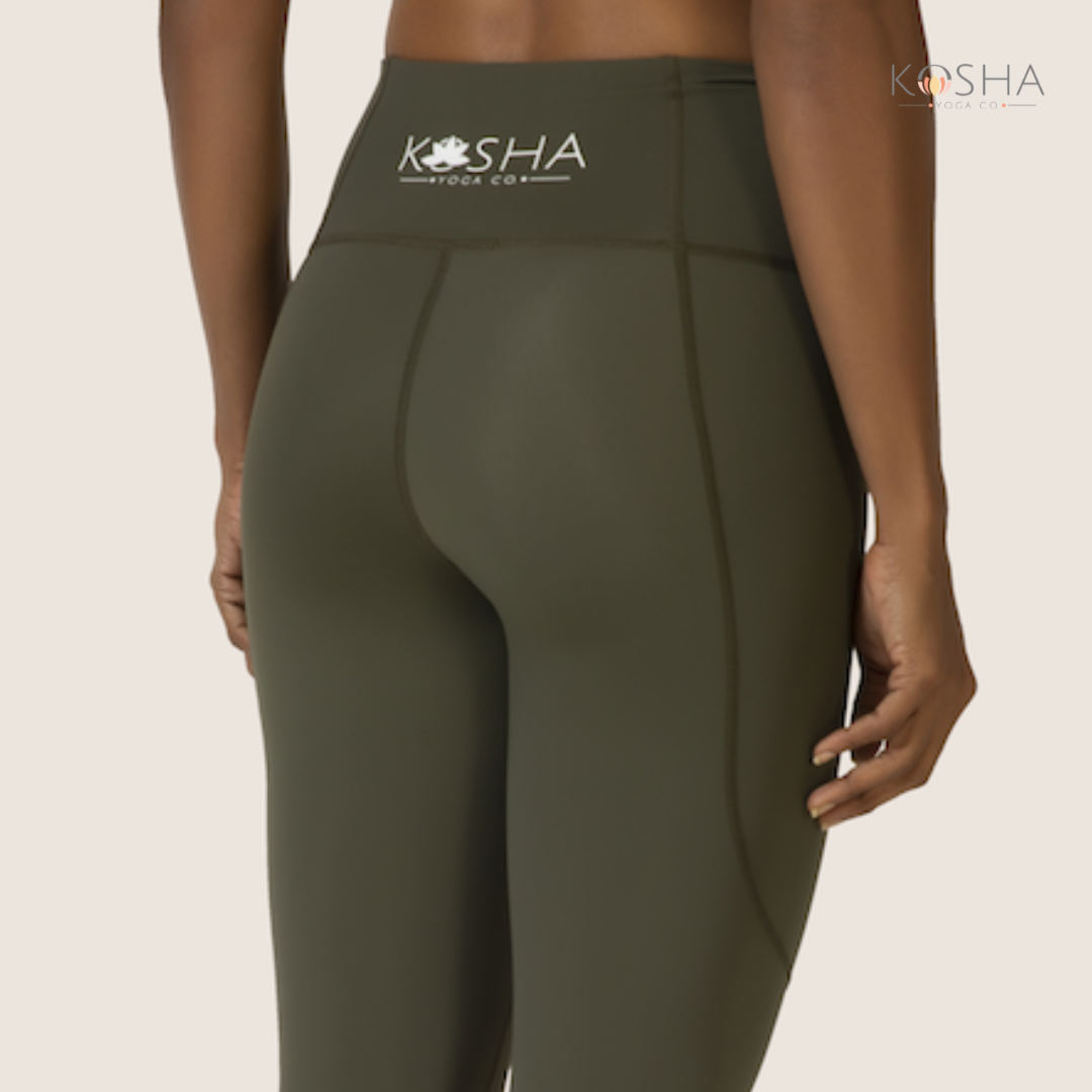 Kosha Yoga buttR Yoga Pants (Single Pocket) by Kosha Yoga Co