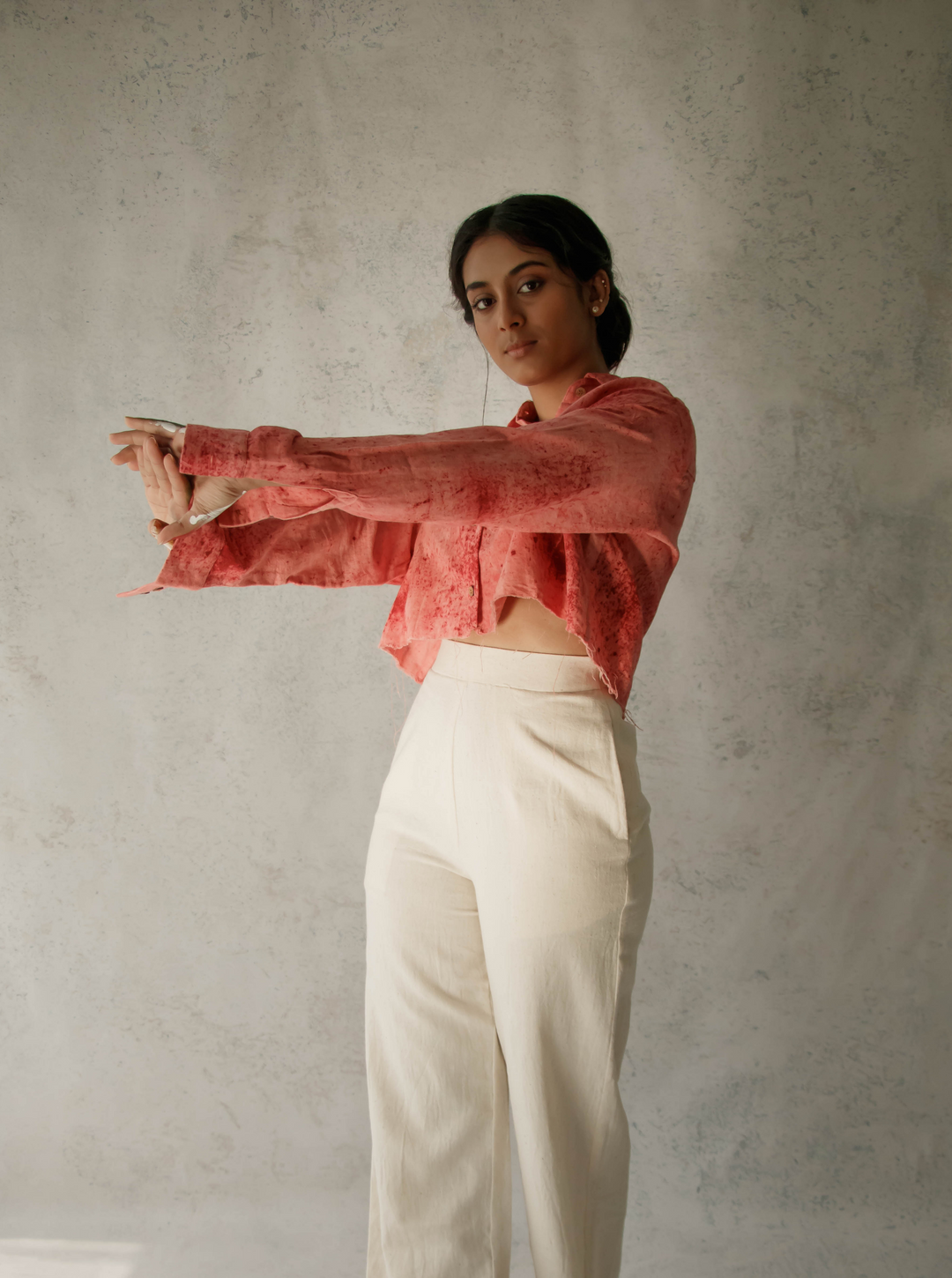 Unborn Studio Blush - Crop shirt