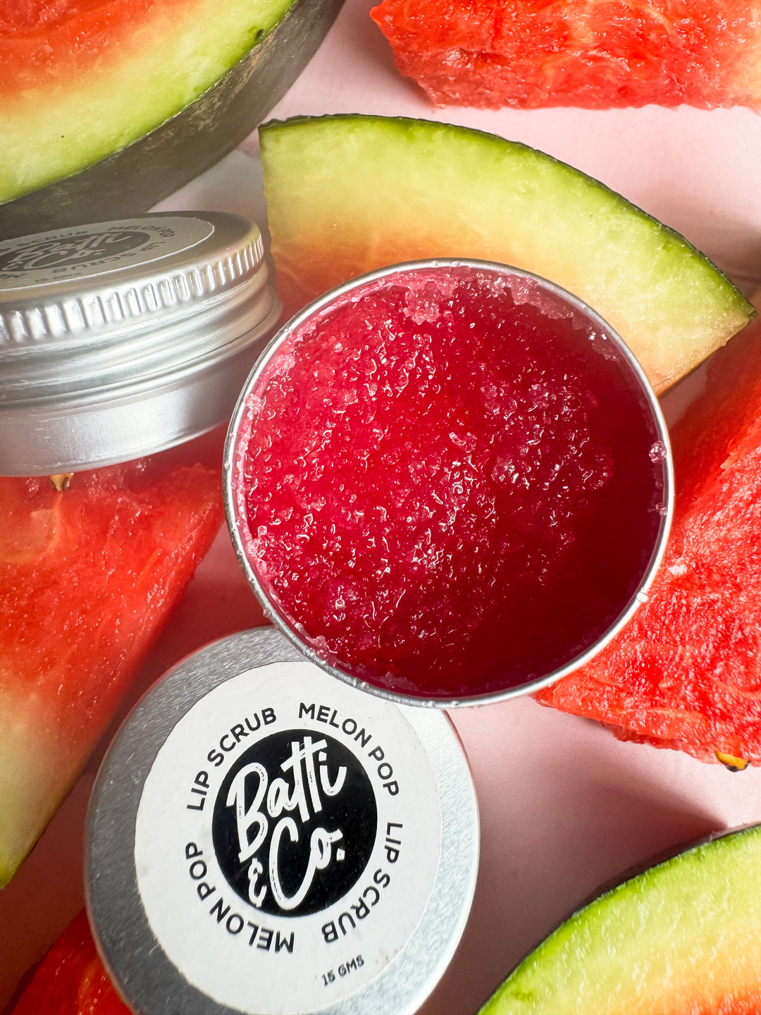 Batti & Co. Melon Pop Lip Scrub 15g