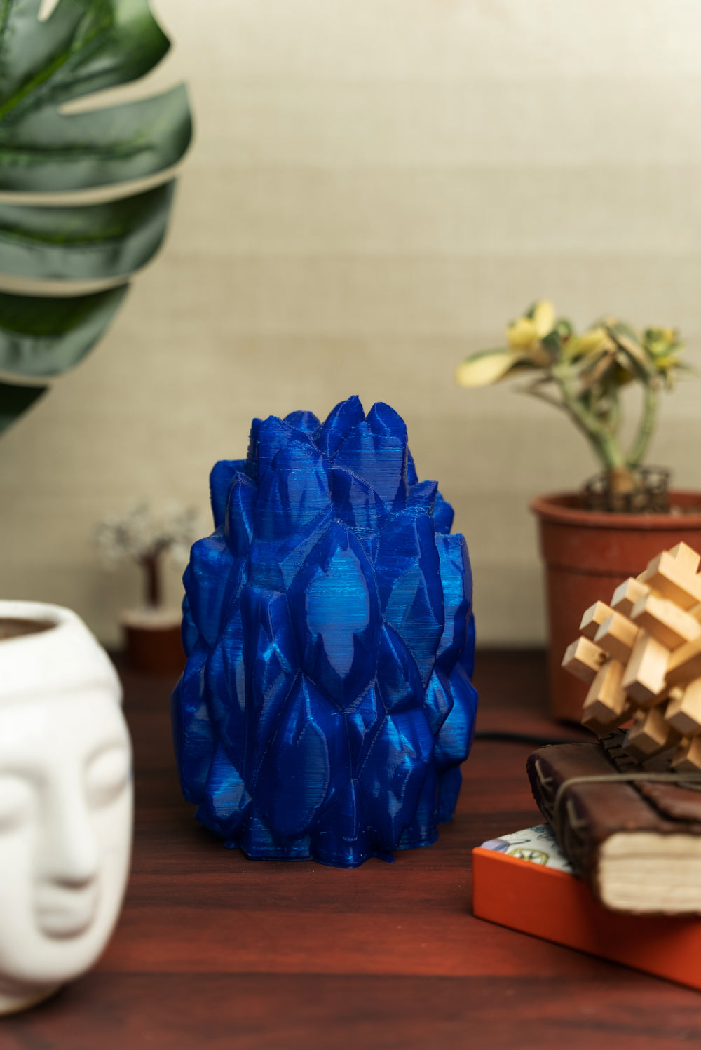 Lucent Azure Table Lamp | Designer LED Table Light
