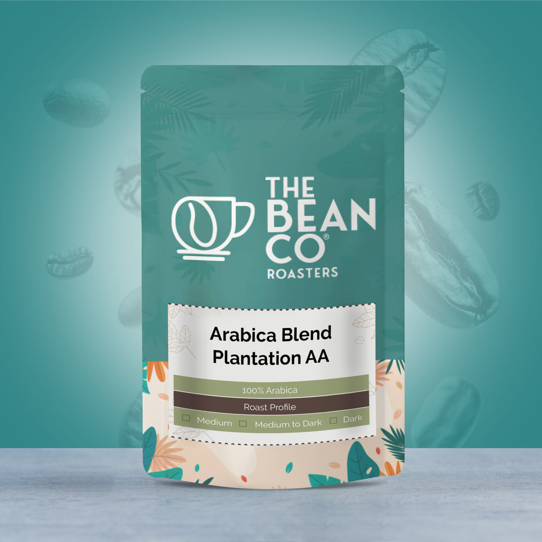THE BEAN CO Arabica Blend | Medium Roast | Premium Coffee | 100% Arabica | Roasted Coffee Ground