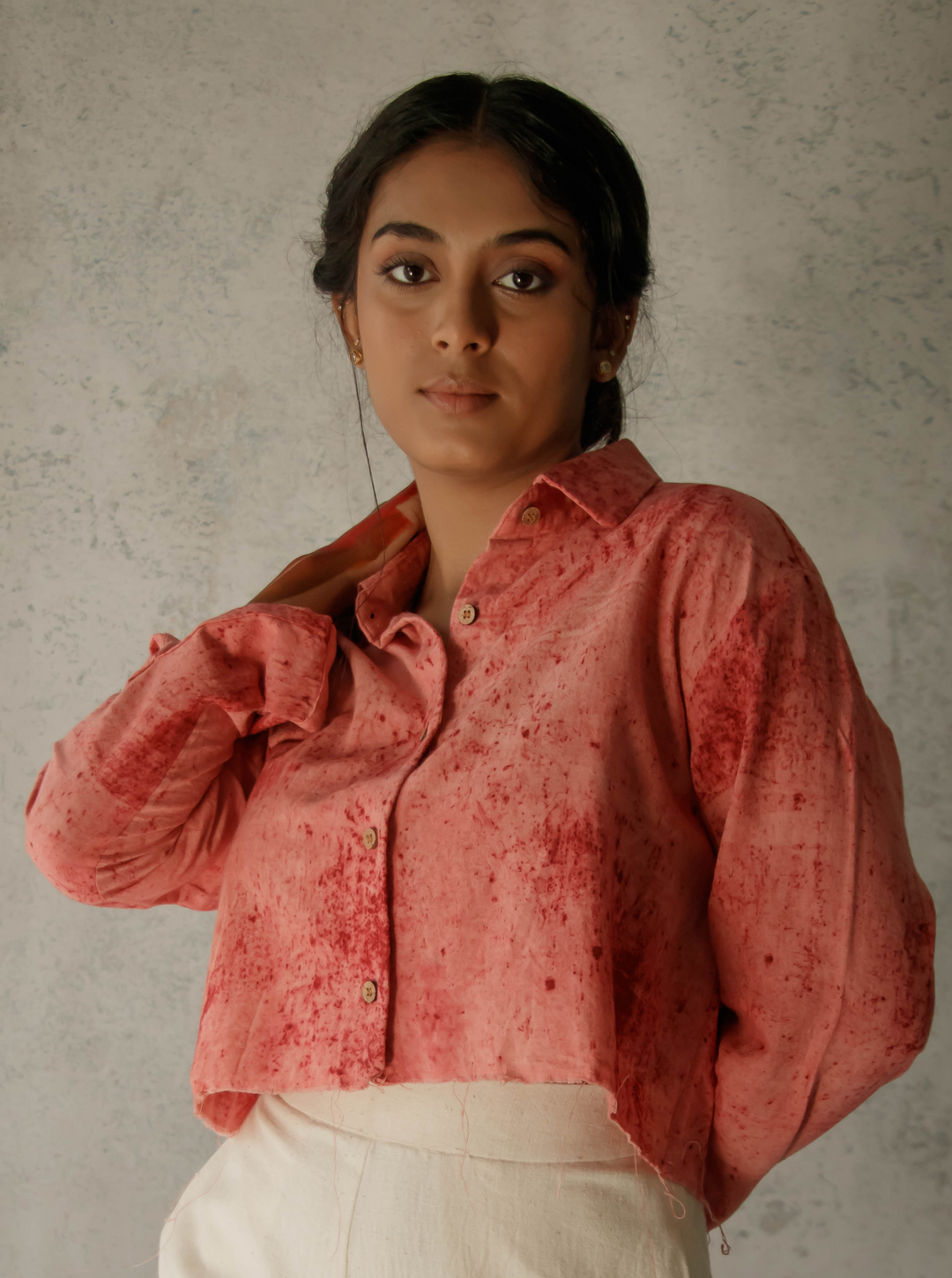 Unborn Studio Blush - Crop shirt