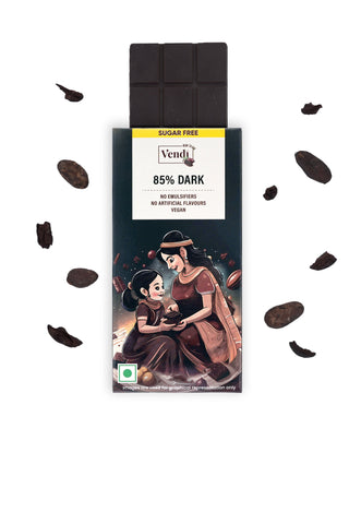 85% DARK - No Added Sugar