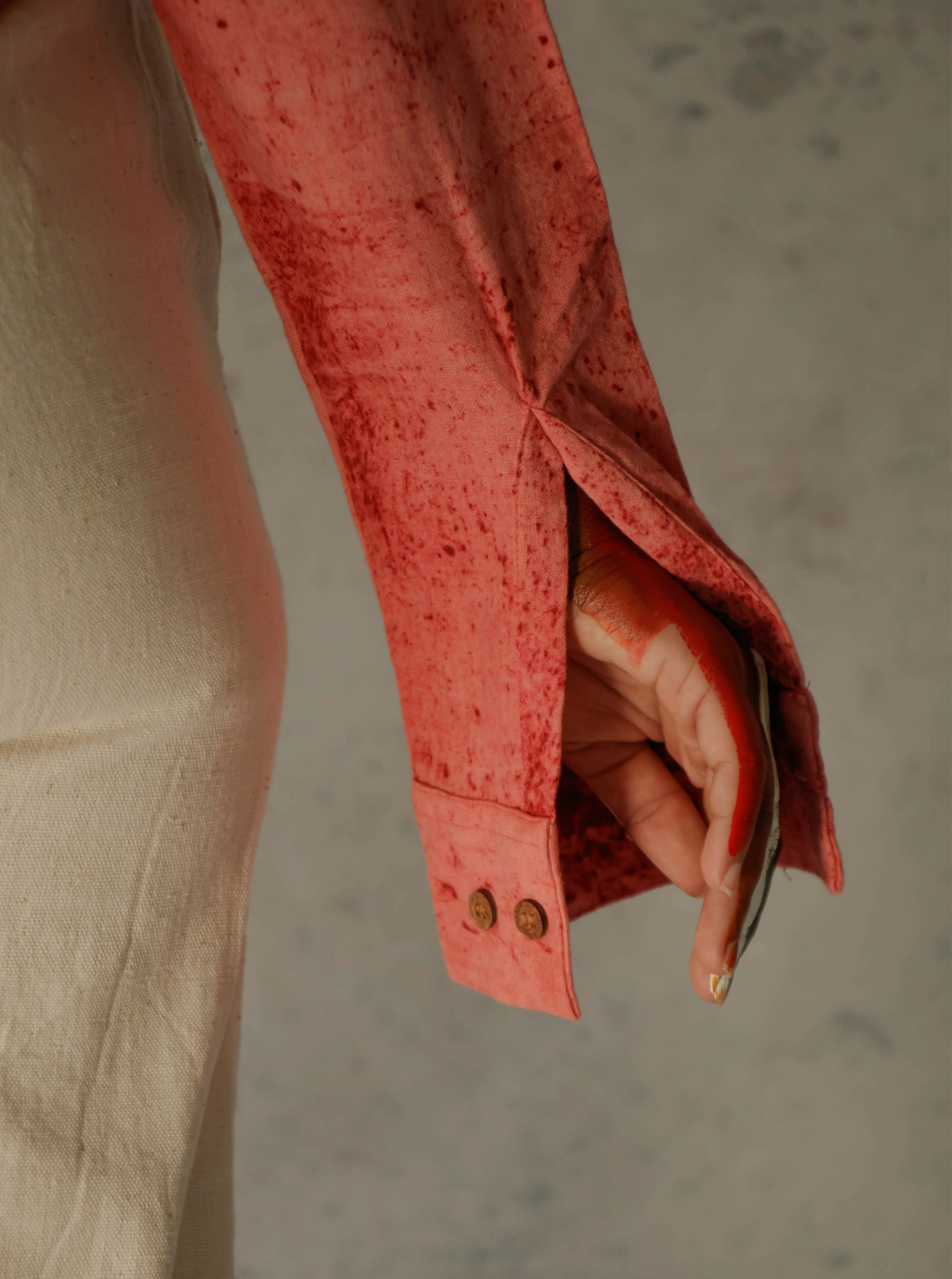 Unborn Studio Blush - Crop shirt