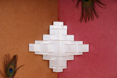 Corner Crystal Wall Lamp | Modern LED Corner Light