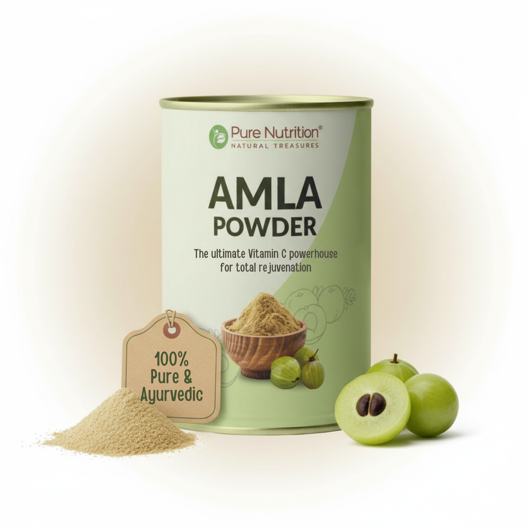 Organic Amla Powder  Natural Vitamin C | Hair, Skin & Immunity Support