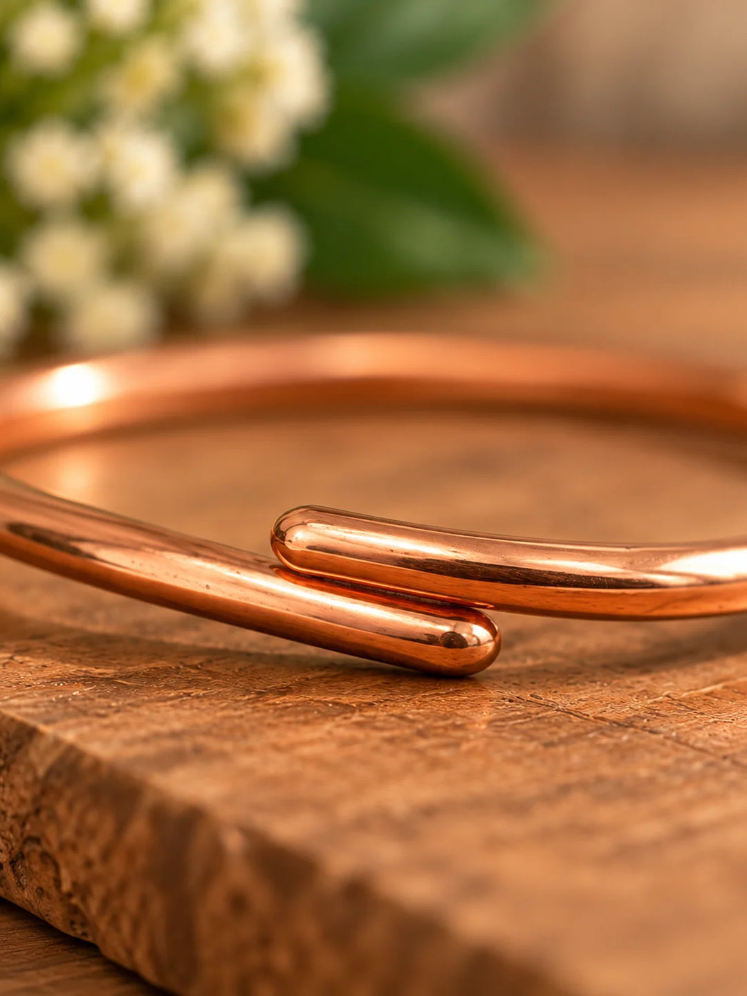 Bamboology Trends Copper Anklet & Armlet | Open Cuff Design