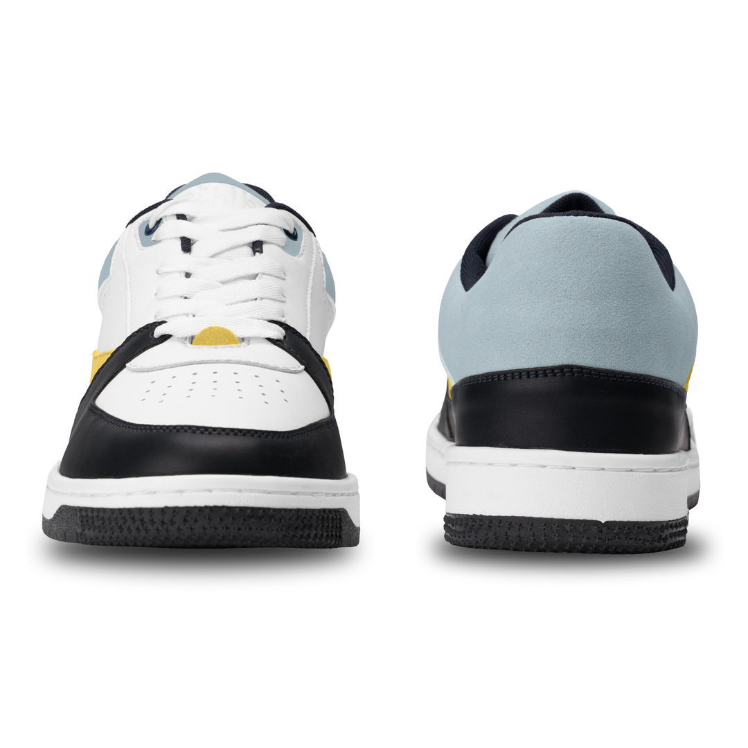 Contour Navy Color-Block Sneakers