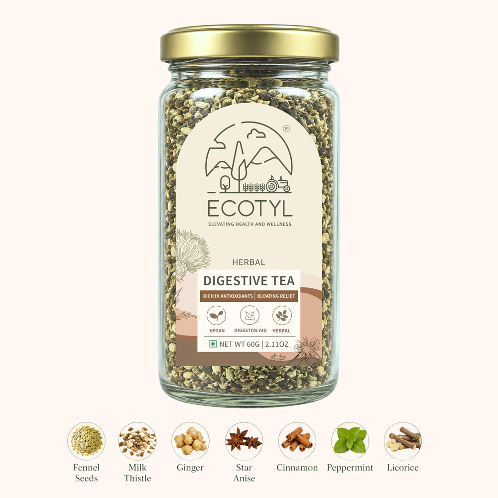 Ecotyl Digestive Tea | Gut Health | Herbal Tea | 60g