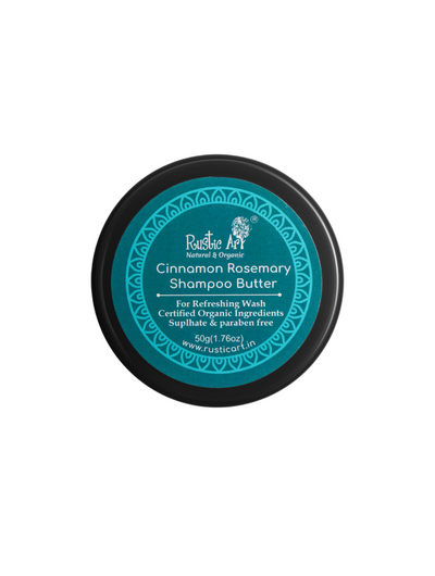 Rustic Art Cinnamon Rosemary Shampoo Butter 100gm