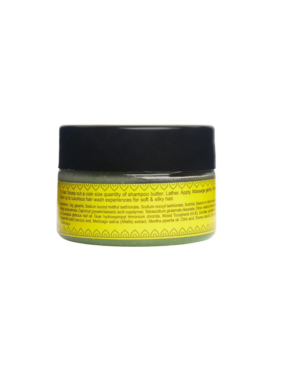 Rustic Art Mint Eucalyptus Shampoo Butter 50gm (pack of 2)