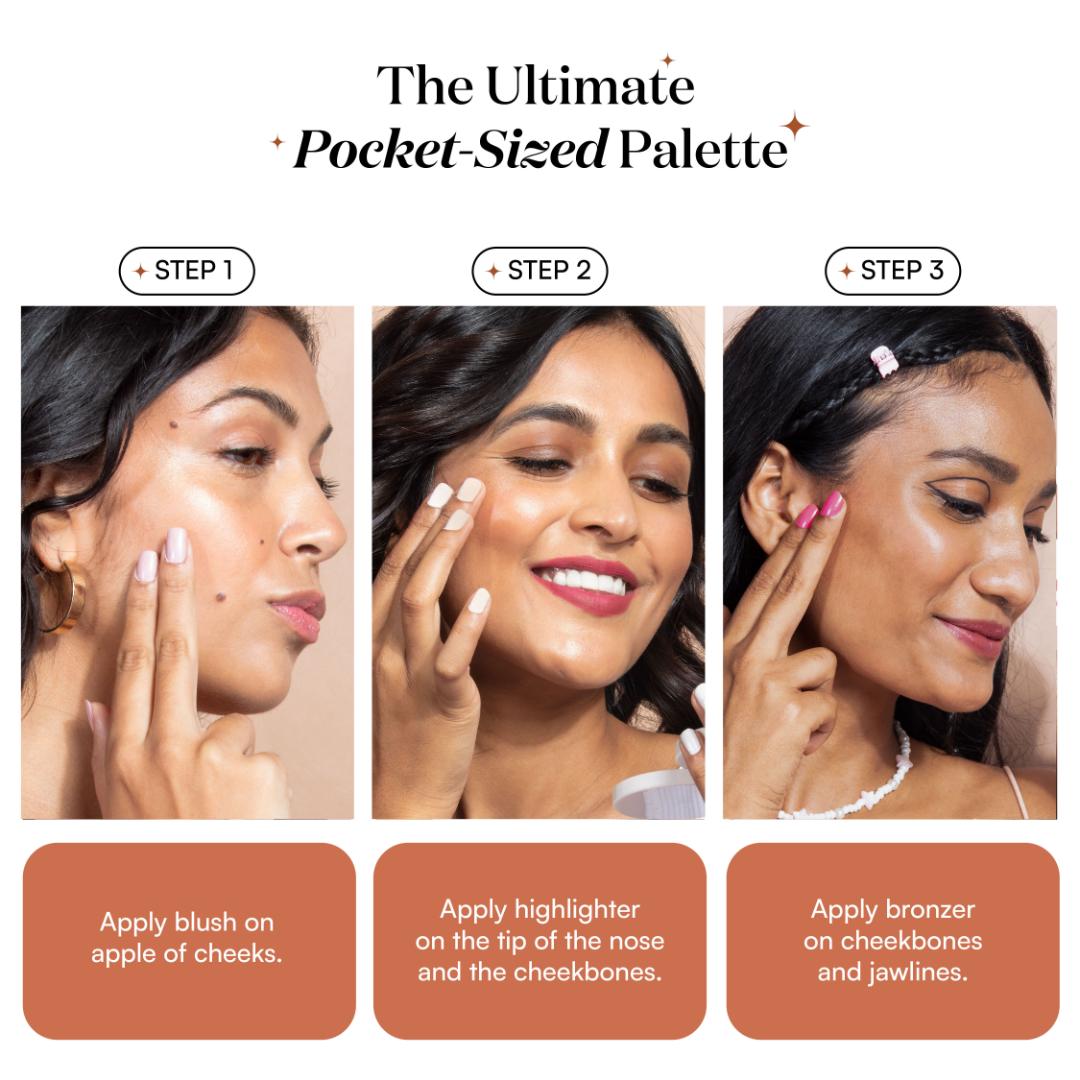 GushBeautyStackedInYourFavour-Multi-PurposeFacePalette3-in-1VeganFacePalette