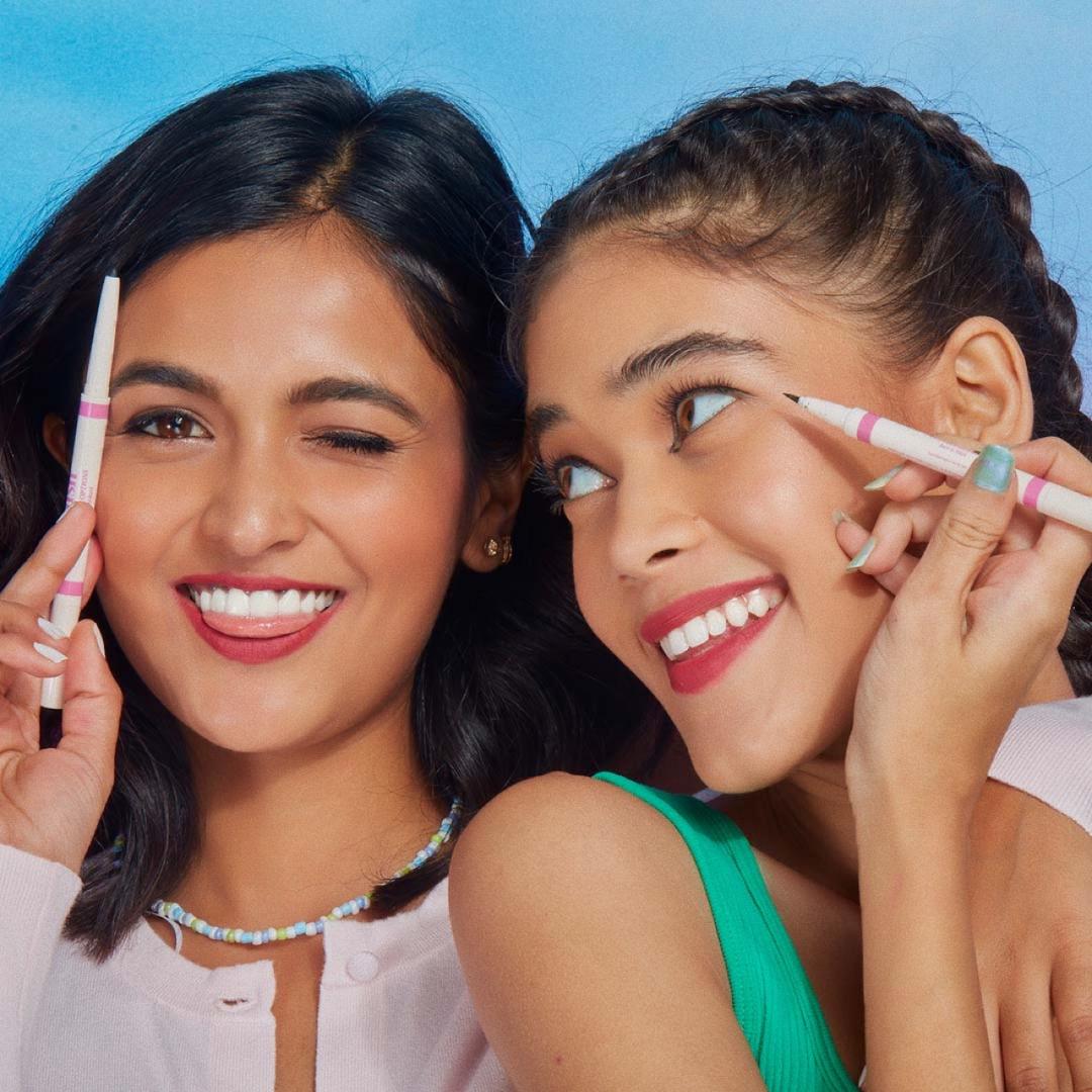 Gush Beauty Eye Like Options 2 in 1 Felt Tip Black Eyeliner and Creamy Kohl Pencil 0.65g