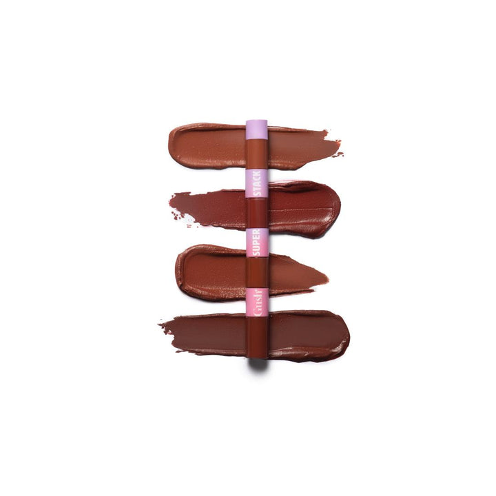 Gush Beauty Super Stack Conditioning and Pigmented 4 in 1 Liquid Lipstick Stack- 8.4 g