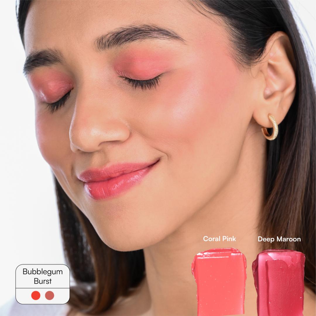 Gush Beauty 2 in 1 Hydrating Lip and Cheek Tint and Blush