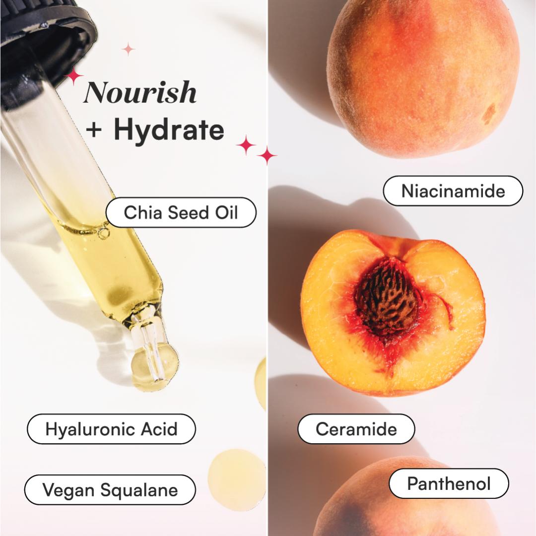 Gush Beauty 2 in 1 Hydrating Lip and Cheek Tint and Blush