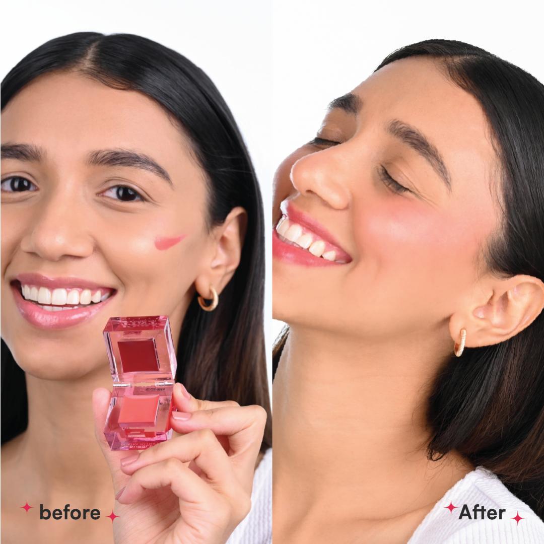 Gush Beauty 2 in 1 Hydrating Lip and Cheek Tint and Blush