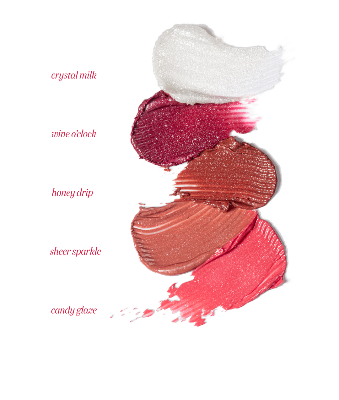 Gush Beauty Glaze Lip Oil Gloss High Shine & Hydrating Clear gloss