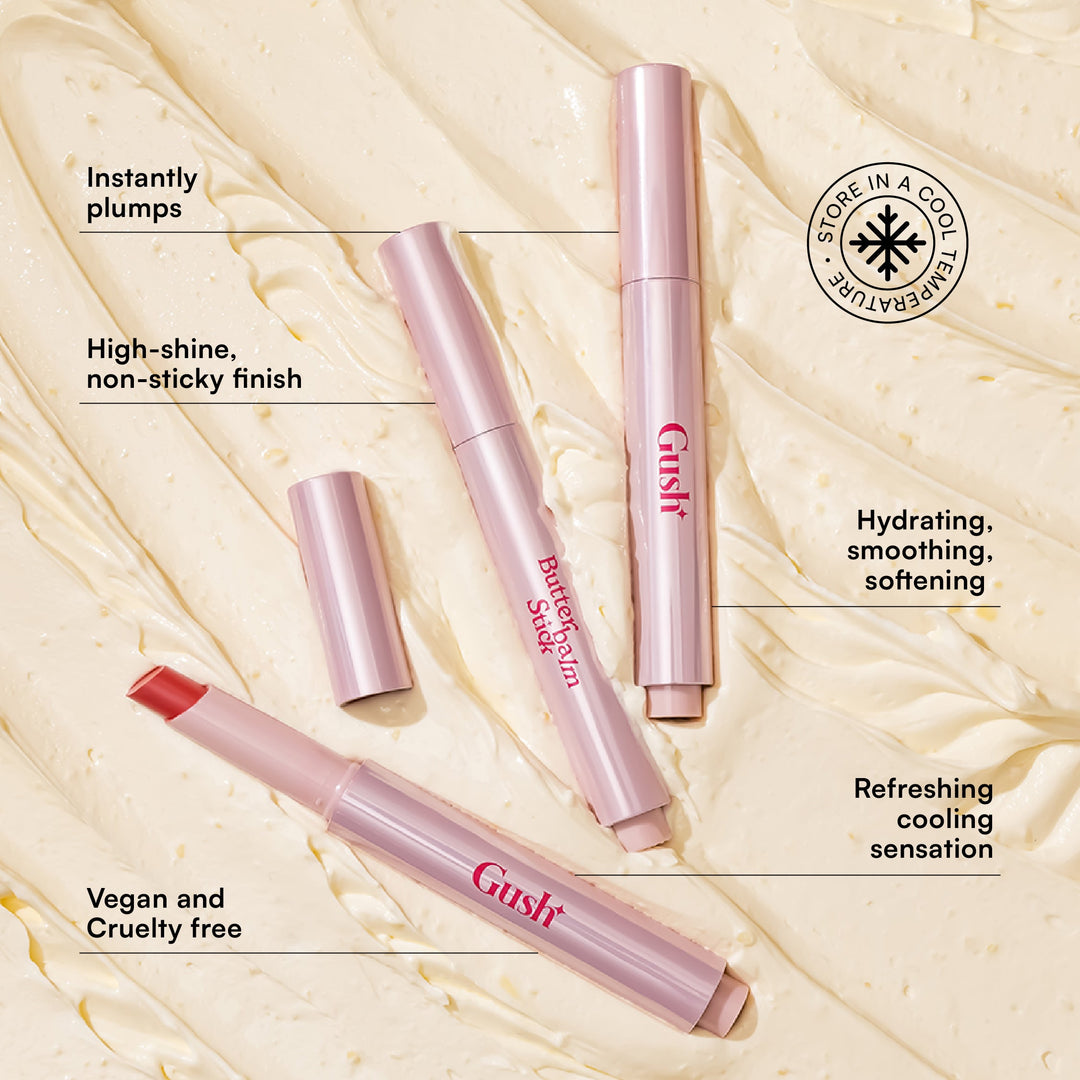 Gush Beauty Hybrid Gloss Butter Balm Stick