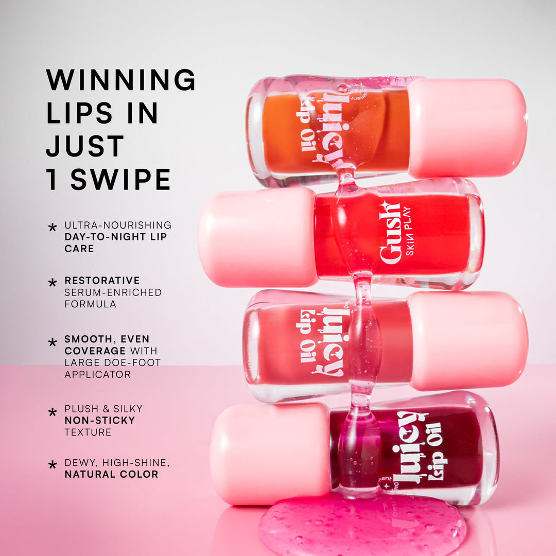 Gush Beauty Balmy Glossy Tinted Lip Oil (5ml)