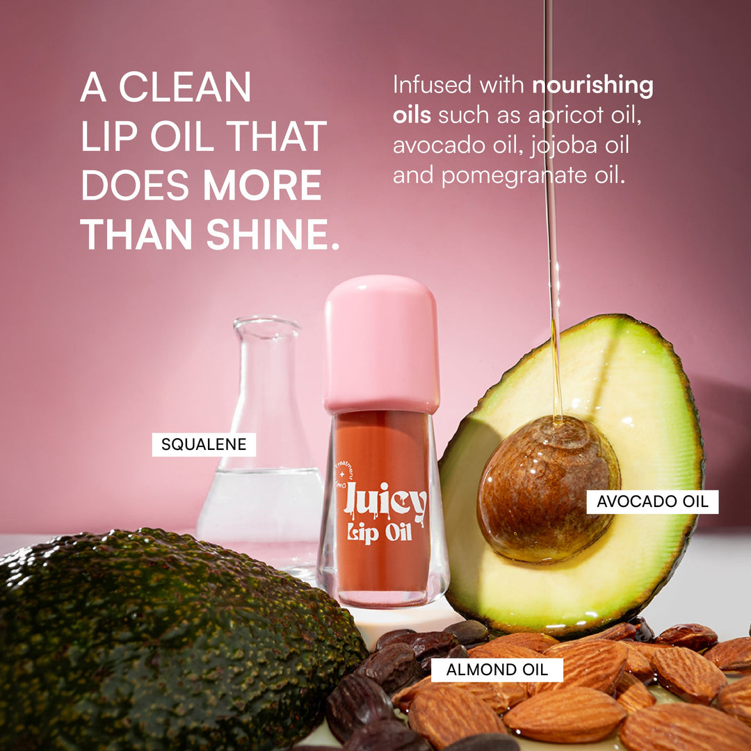 Gush Beauty Balmy Glossy Tinted Lip Oil (5ml)