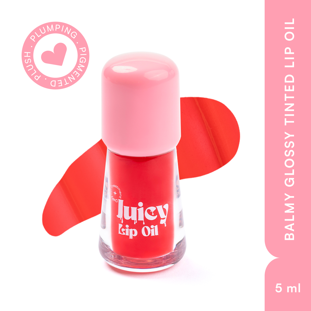 Gush Beauty Balmy Glossy Tinted Lip Oil (5ml)