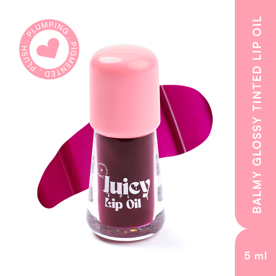 Gush Beauty Balmy Glossy Tinted Lip Oil (5ml)