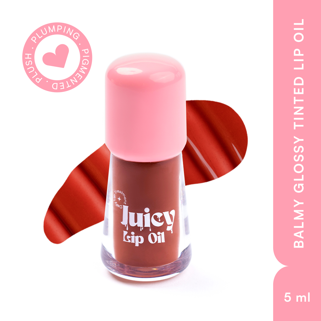 Gush Beauty Balmy Glossy Tinted Lip Oil (5ml)