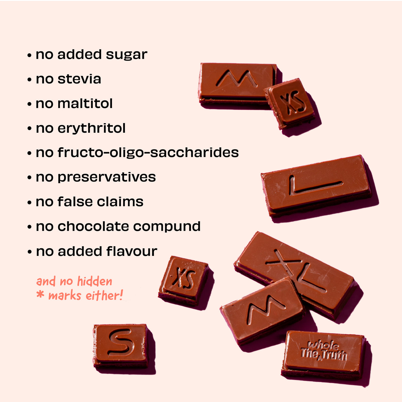 Dark Chocolate with 55% Cocoa and 45% Dates | No Added Sugar | Pack of 2 (80g each)