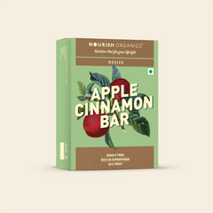 Nourish Organics Apple Cinnamon Bar, 30g (Pack of 6)