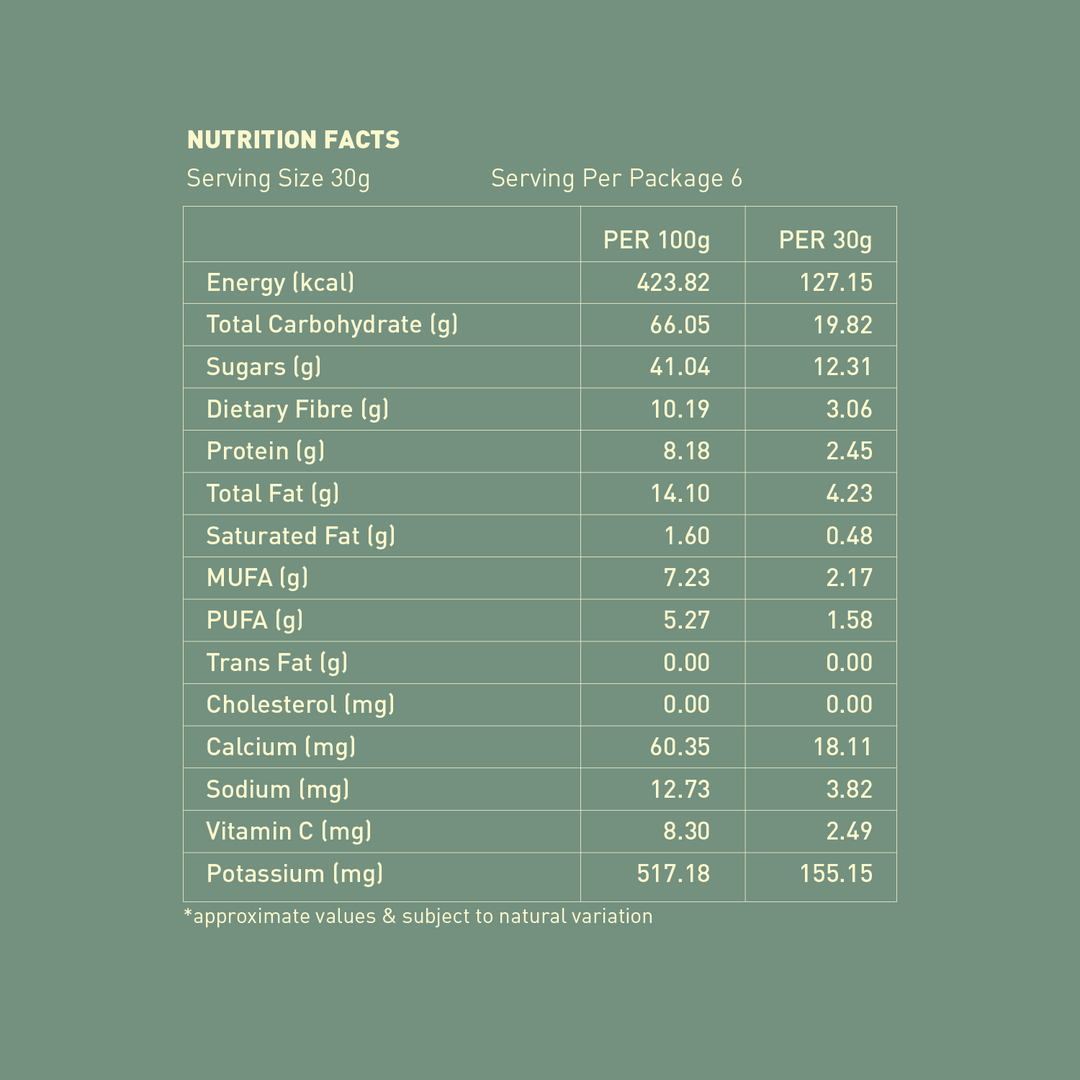 Nourish Organics Apple Cinnamon Bar, 30g (Pack of 6)