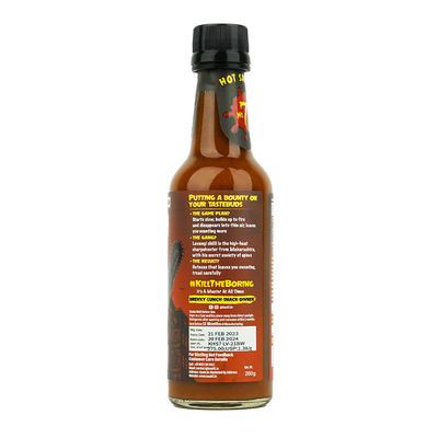 Kaatil Hot Sauce No. 7 | Medium High Heat Premium Indian Chilli Sauce | Vegan (200gms)