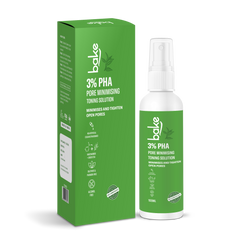 3% PHA Toner with Gluconolactone & Niacinamide for Minimising & Tightening Open Pores, Acne & Oil Control