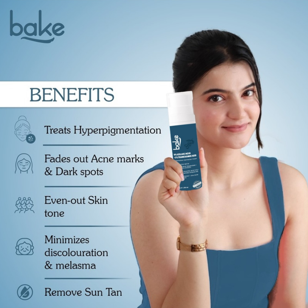 10% Azelaic Acid + 5% Tranexamic Acid Pigmentation Corrector Cream