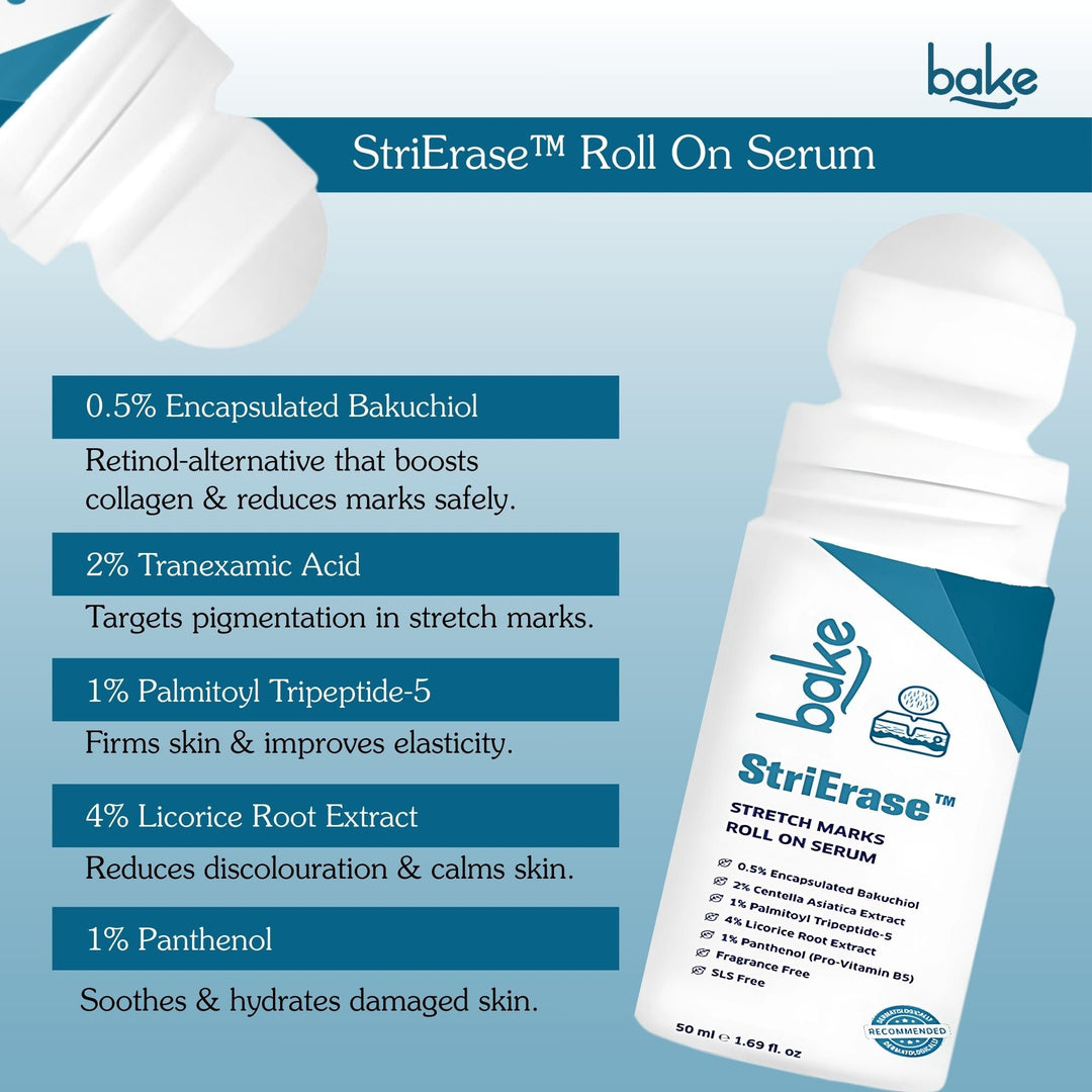 StriErase™ Stretch Marks Removal Roll On Serum