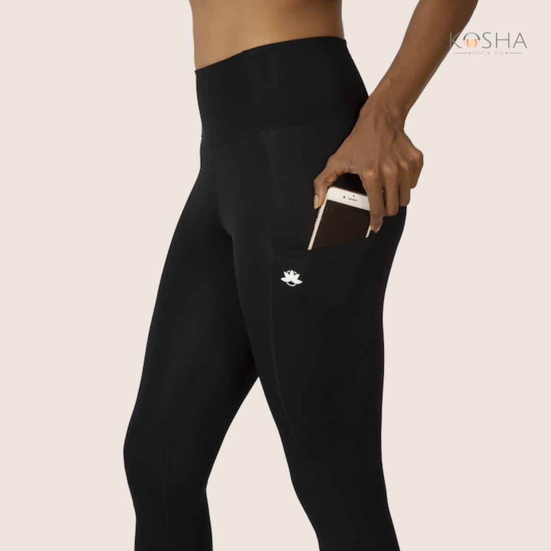 Kosha Yoga buttR Yoga Pants (Single Pocket) by Kosha Yoga Co