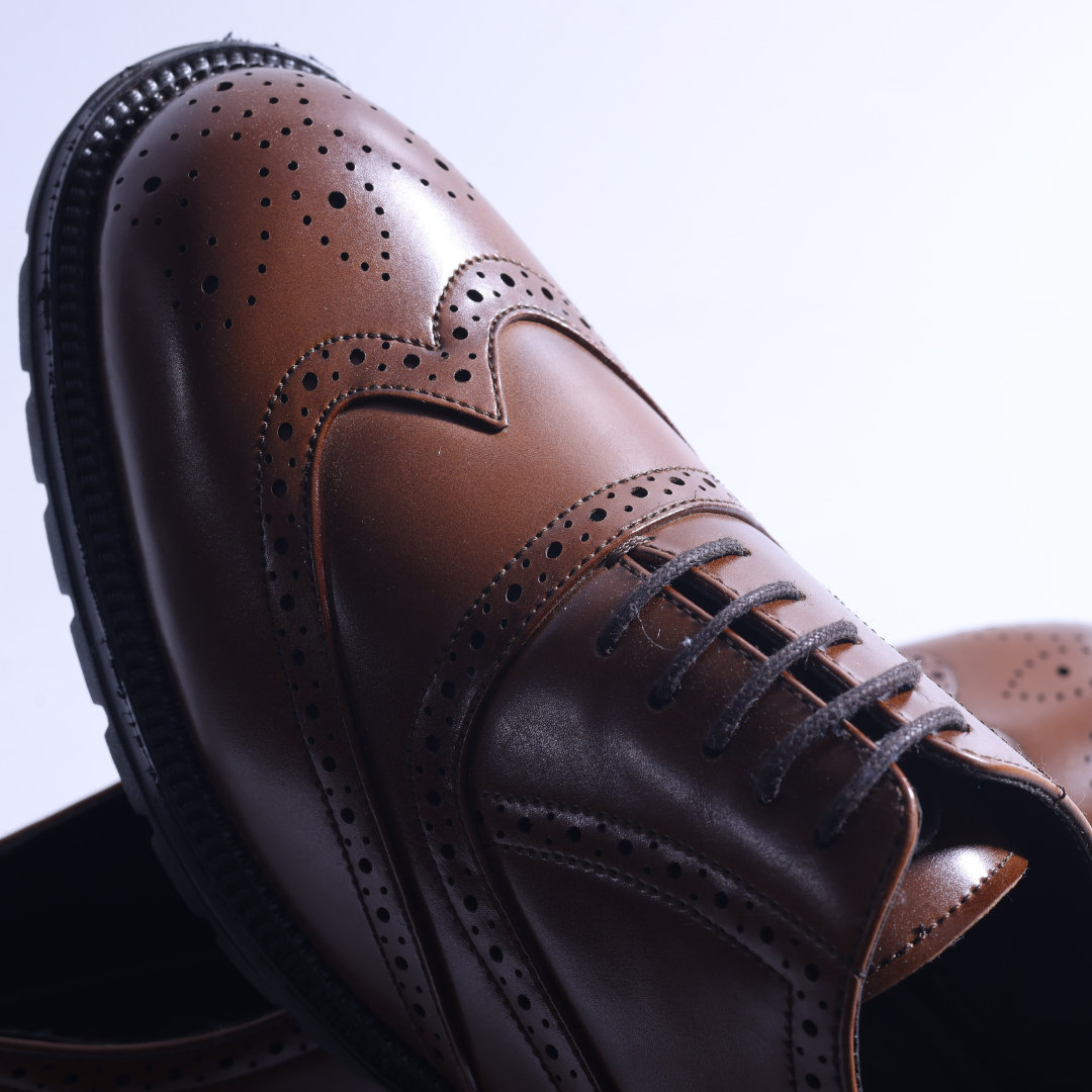 Monkstory Atelier 1890 Oxford Brogues - Rich Tan