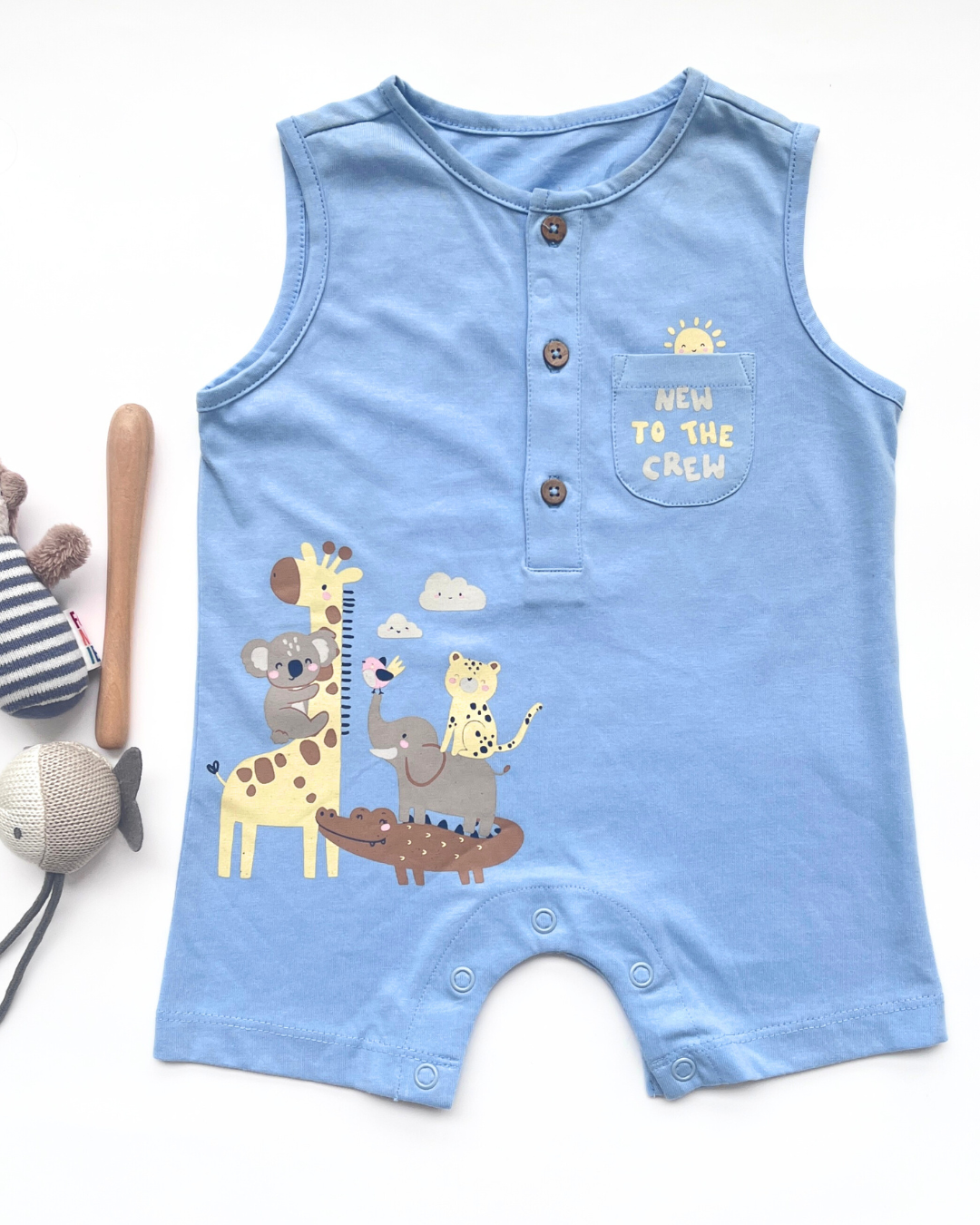 Momokos Zoo Crew Explorer Romper