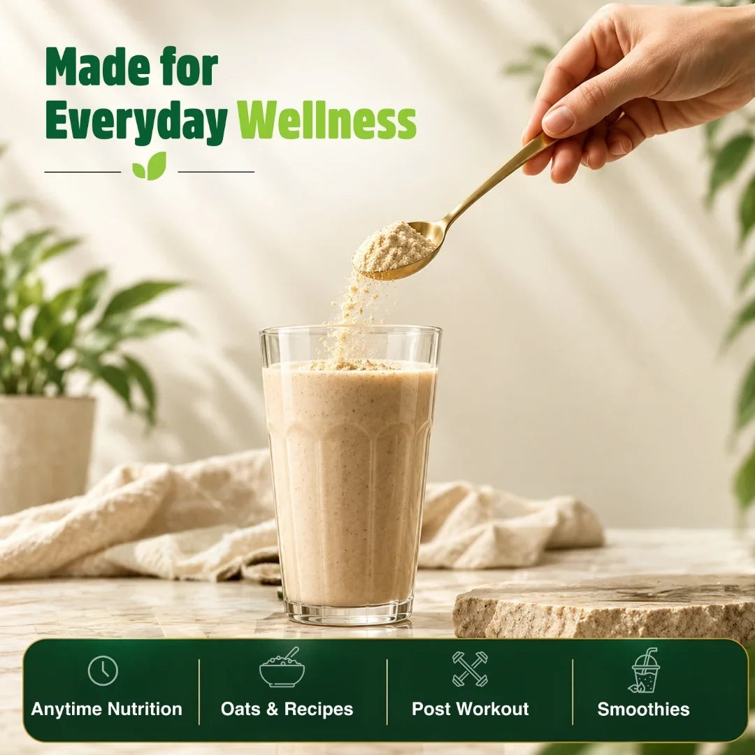 Organic Plant Based Protein Powder Unflavored