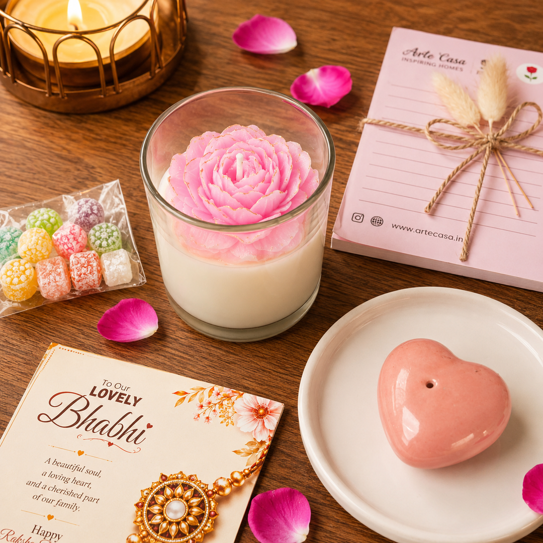 Pooja Loving Bhabhi Shubh Aashirwad Rakhi Hamper