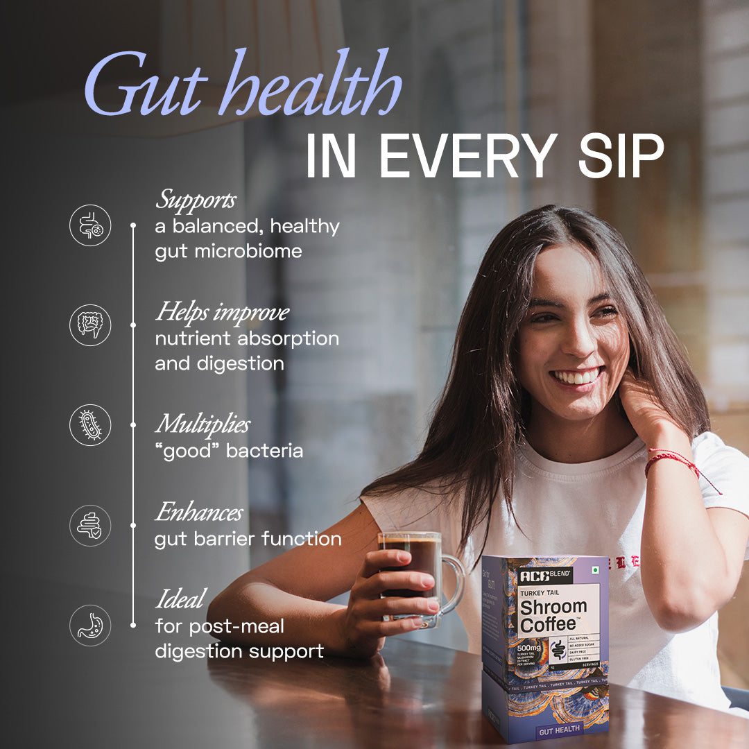 Ace Blend Turkey Tail Shroom Coffee