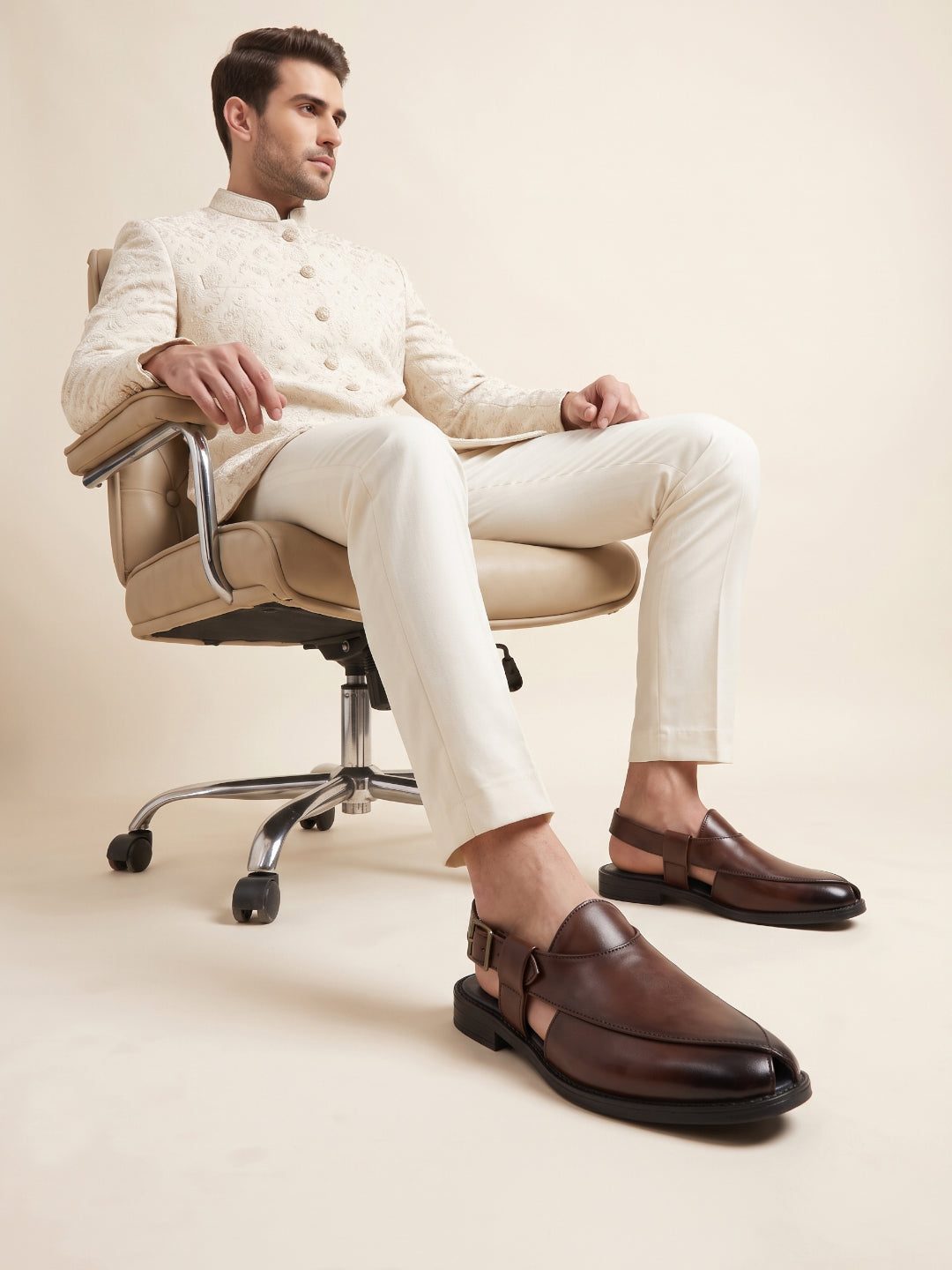 Utsav Tan Peshawari Sandal