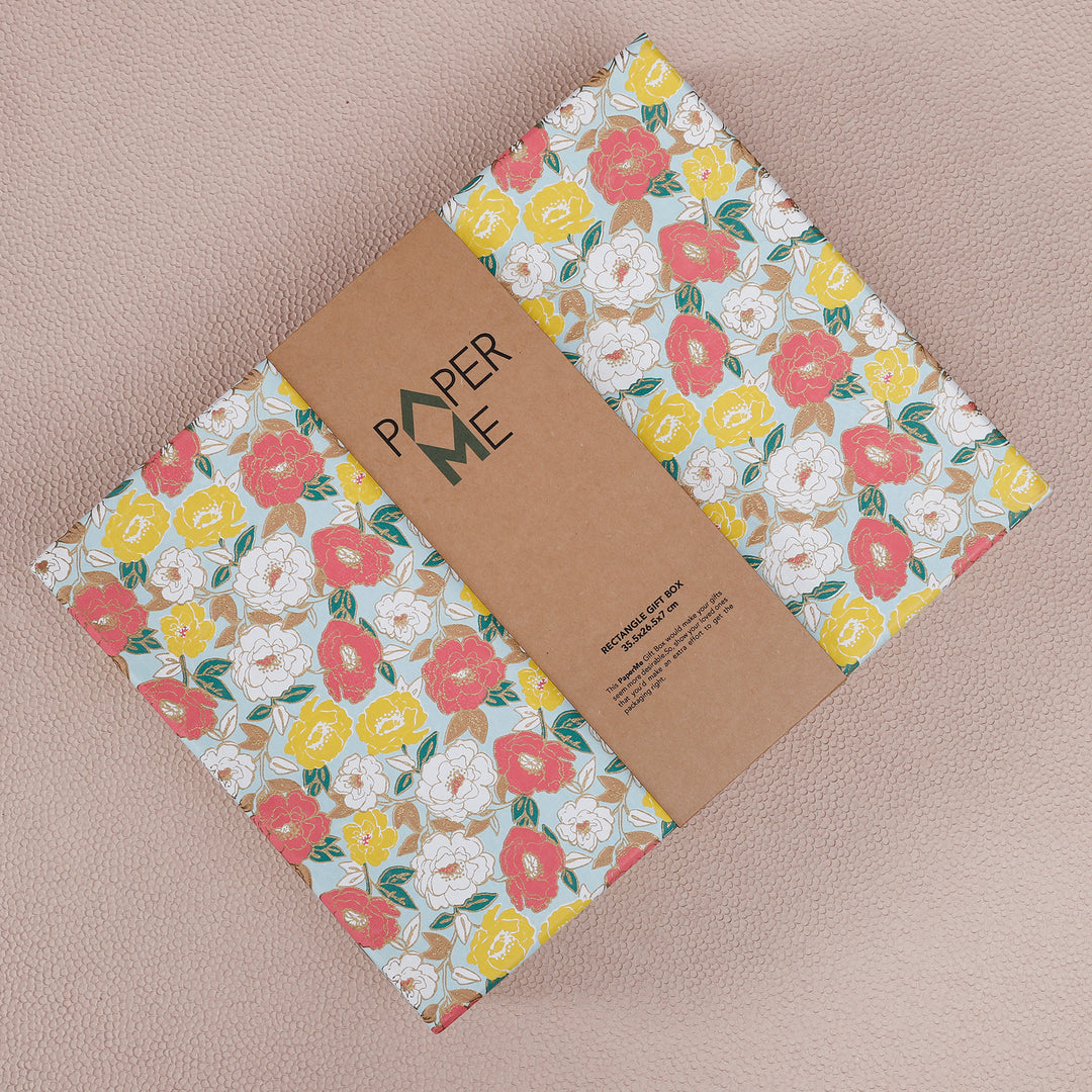 Phool Rectangle Gift Box - 1 pc
