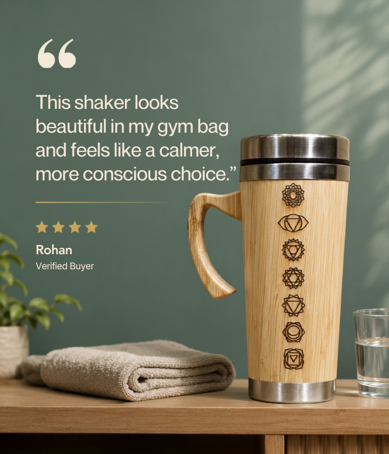 Bamboo Thermo Gym Shakers