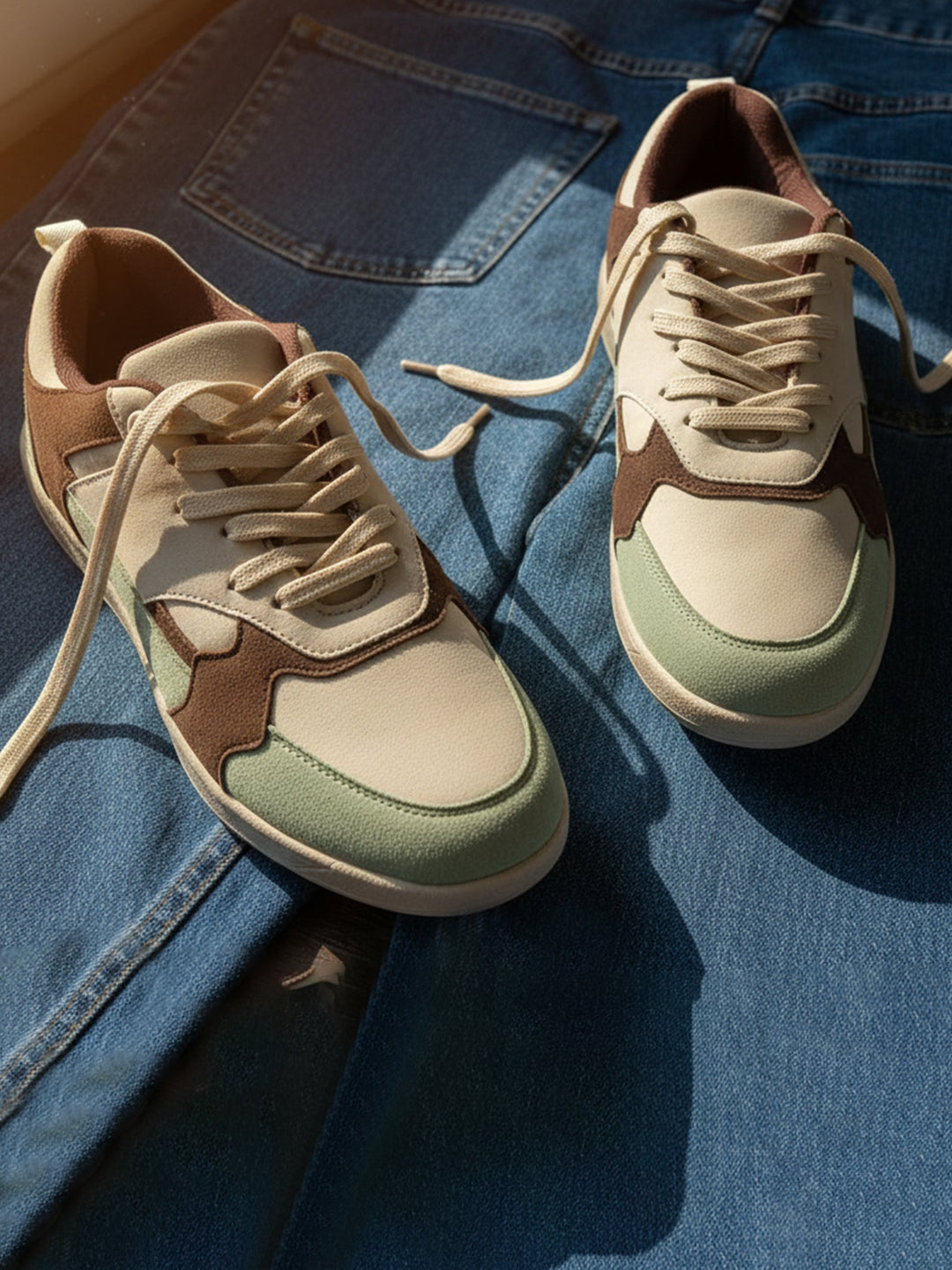 Offcode Mint Suede Sneakers