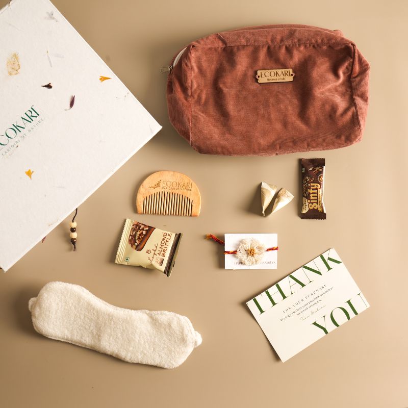 Ecokari Brotherly Bliss Hamper | Eco-Rakhi Box