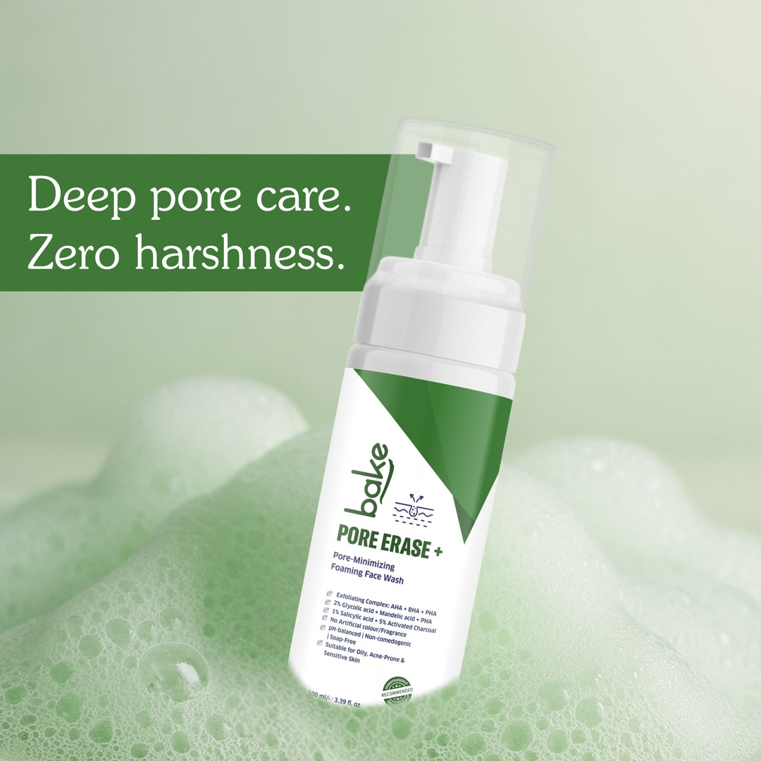 Pore Erase Foaming Face Wash