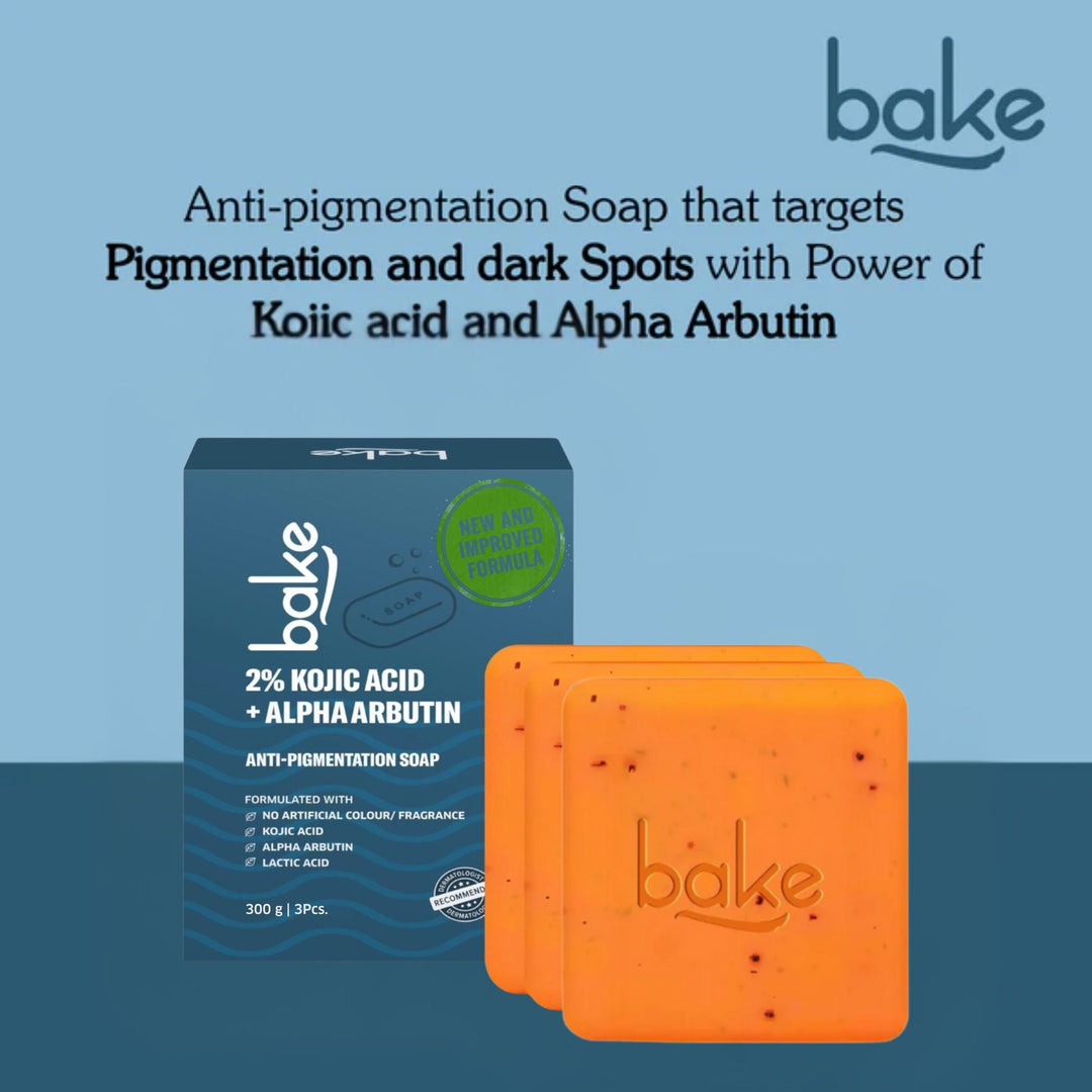 2% Kojic Acid Scrub Treatment Soap (100 Gms Pack of 3)